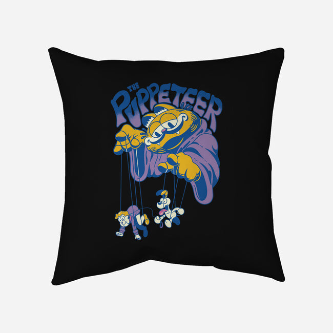 The Puppeteer-None-Removable Cover-Throw Pillow-Henrique Torres