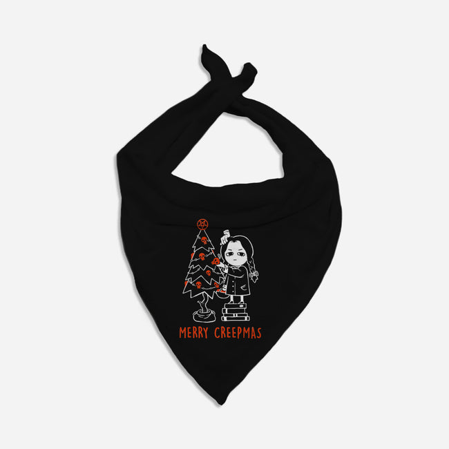 A Merry Creepmas-Cat-Bandana-Pet Collar-eduely