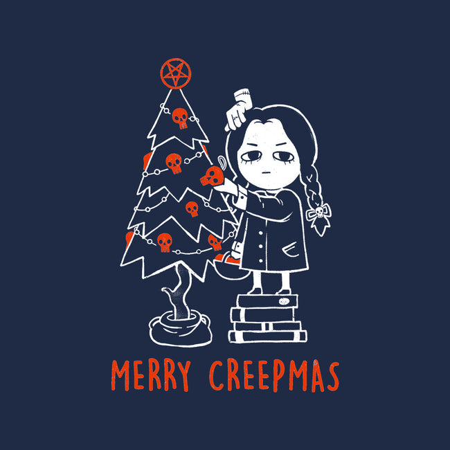 A Merry Creepmas-Womens-V-Neck-Tee-eduely