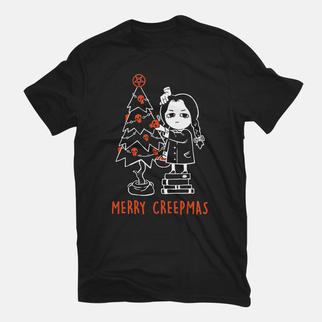 A Merry Creepmas-Unisex-Basic-Tee-eduely