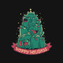 Hoppy Holidays-Womens-Off Shoulder-Sweatshirt-Aarons Art Room
