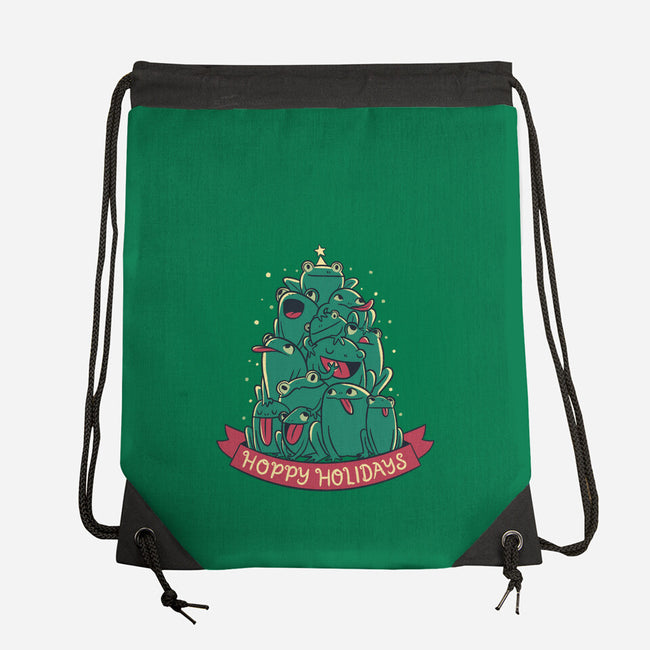 Hoppy Holidays-None-Drawstring-Bag-Aarons Art Room