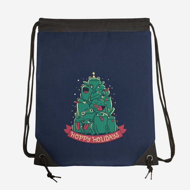 Hoppy Holidays-None-Drawstring-Bag-Aarons Art Room