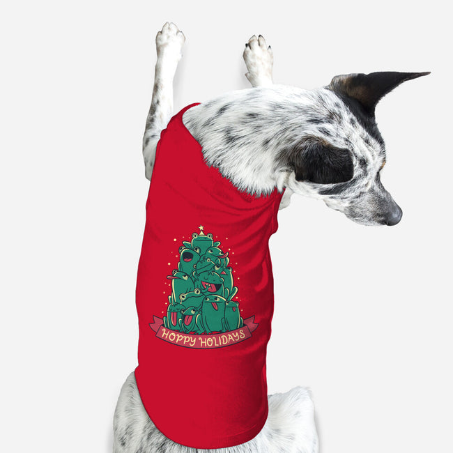 Hoppy Holidays-Dog-Basic-Pet Tank-Aarons Art Room