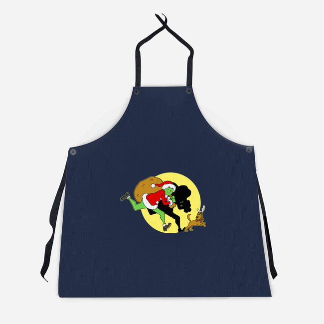 The Adventures Of The Grinch-Unisex-Kitchen-Apron-MarianoSan