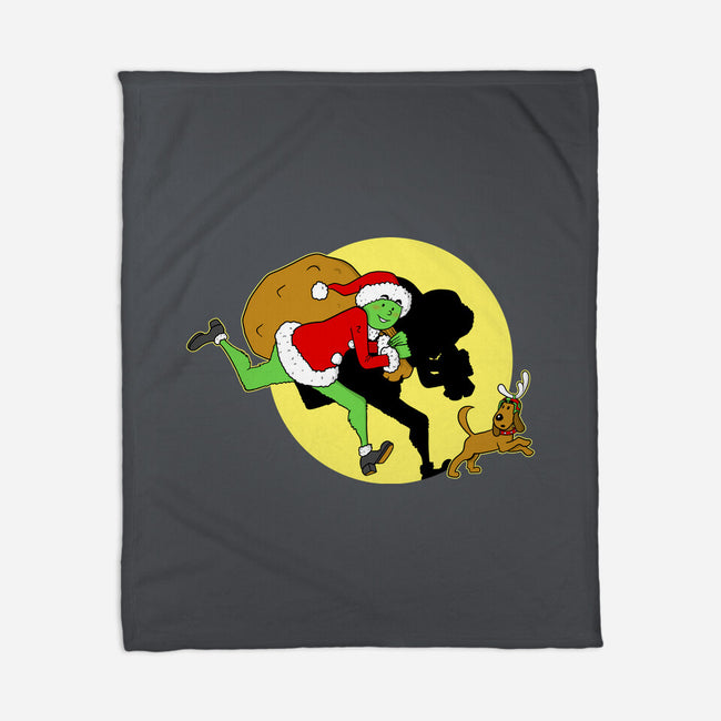 The Adventures Of The Grinch-None-Fleece-Blanket-MarianoSan