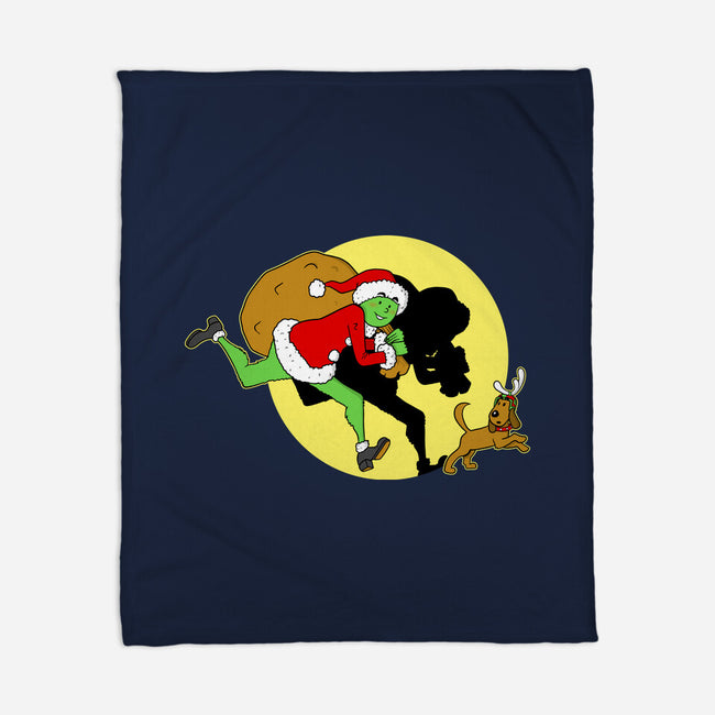 The Adventures Of The Grinch-None-Fleece-Blanket-MarianoSan
