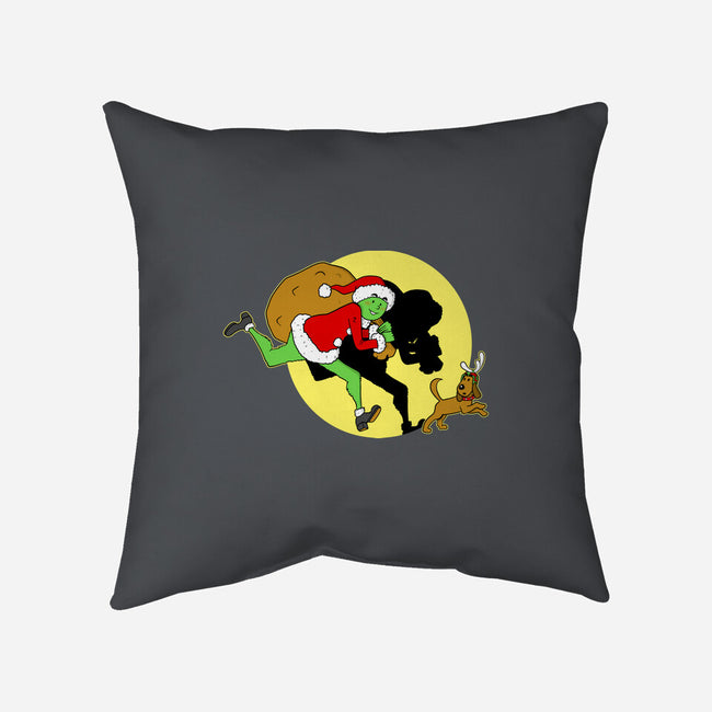 The Adventures Of The Grinch-None-Removable Cover-Throw Pillow-MarianoSan