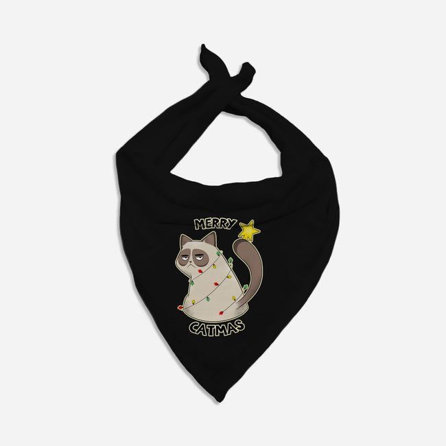 A Merry Catmas-Dog-Bandana-Pet Collar-Umberto Vicente