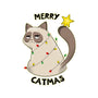 A Merry Catmas-None-Zippered-Laptop Sleeve-Umberto Vicente