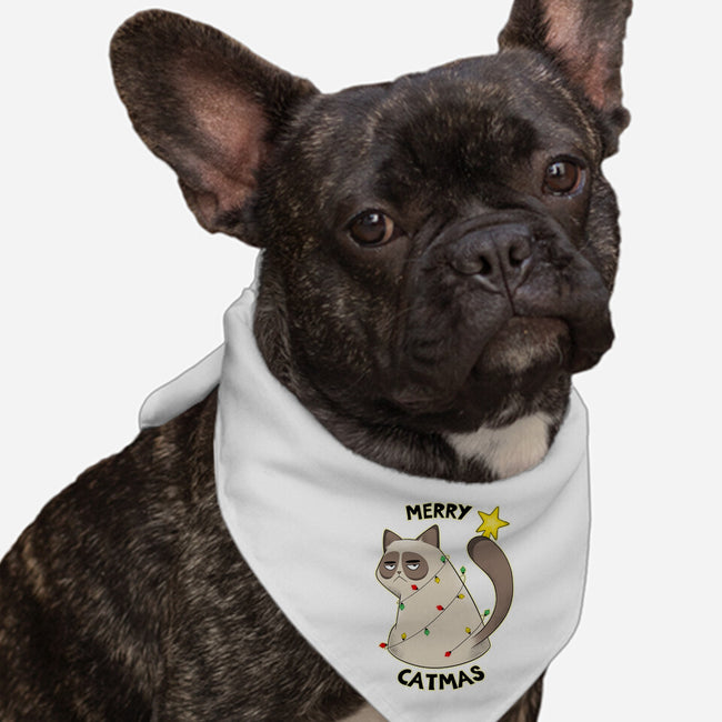 A Merry Catmas-Dog-Bandana-Pet Collar-Umberto Vicente