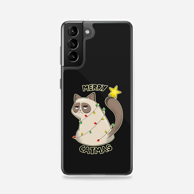 A Merry Catmas-Samsung-Snap-Phone Case-Umberto Vicente