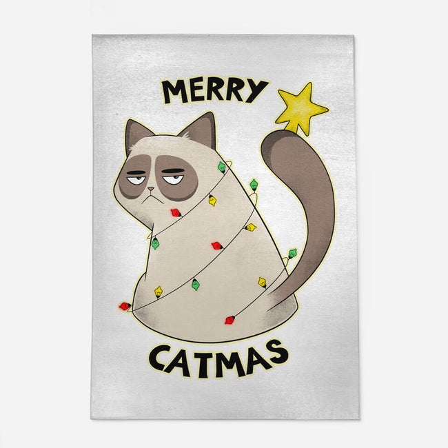 A Merry Catmas-None-Outdoor-Rug-Umberto Vicente