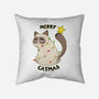 A Merry Catmas-None-Removable Cover w Insert-Throw Pillow-Umberto Vicente