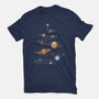 Cosmos Christmas-Womens-Basic-Tee-Umberto Vicente