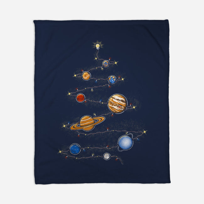 Cosmos Christmas-None-Fleece-Blanket-Umberto Vicente