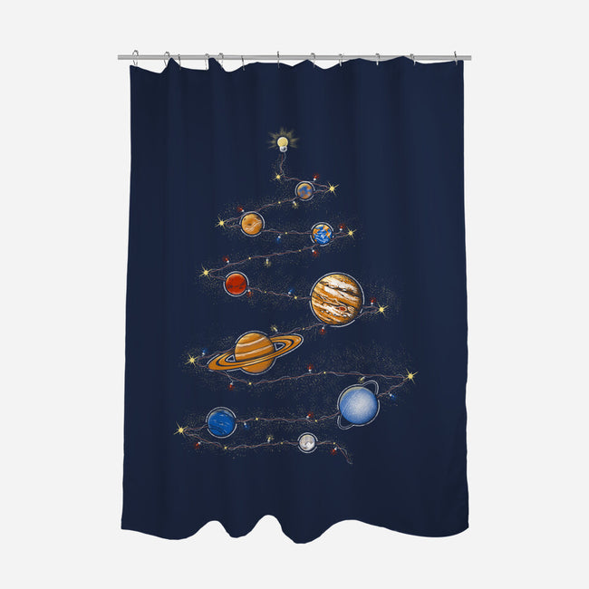 Cosmos Christmas-None-Polyester-Shower Curtain-Umberto Vicente