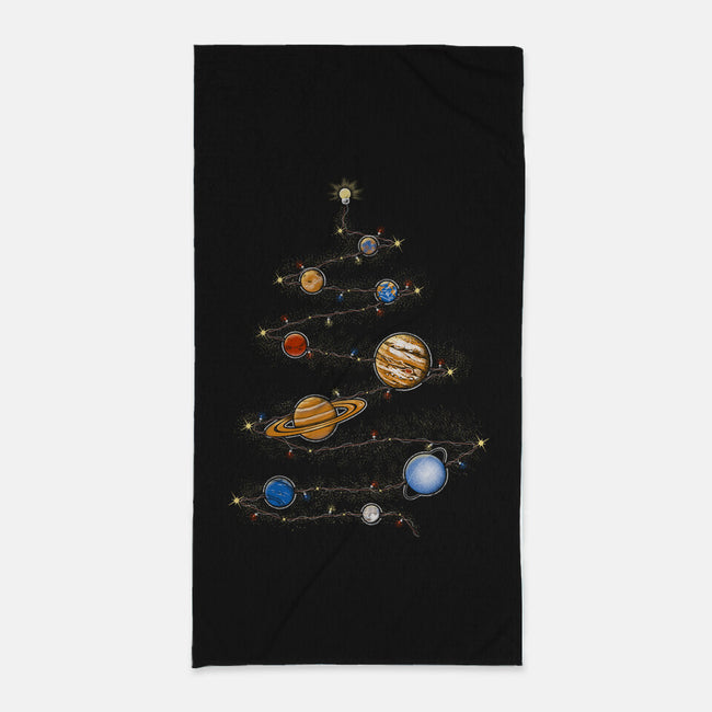 Cosmos Christmas-None-Beach-Towel-Umberto Vicente