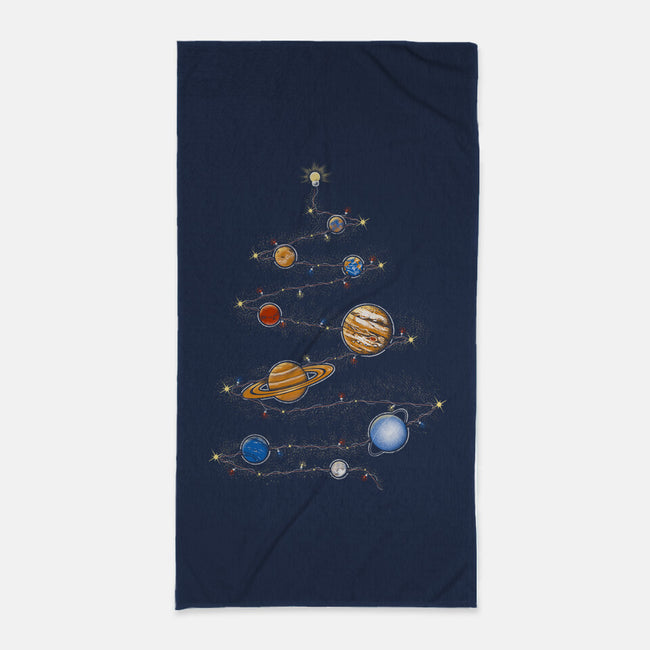 Cosmos Christmas-None-Beach-Towel-Umberto Vicente