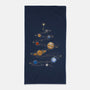 Cosmos Christmas-None-Beach-Towel-Umberto Vicente