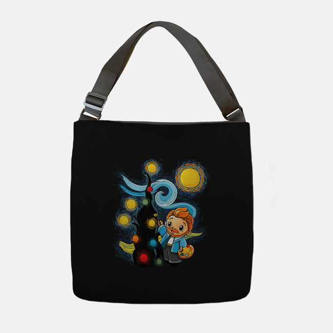 Christmas Art-None-Adjustable Tote-Bag-Vallina84