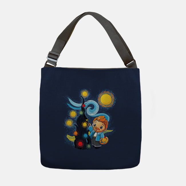 Christmas Art-None-Adjustable Tote-Bag-Vallina84