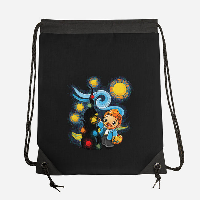 Christmas Art-None-Drawstring-Bag-Vallina84