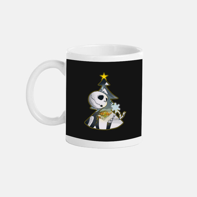 Nightmare Snowflake-None-Mug-Drinkware-Claudia