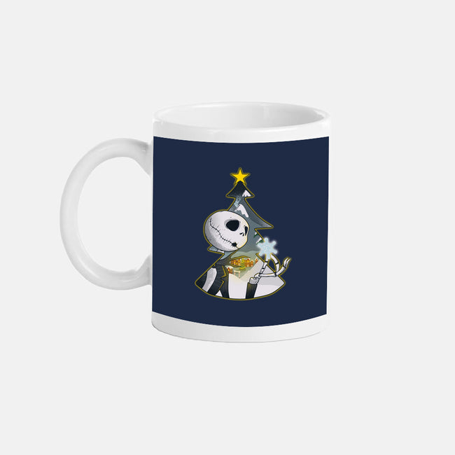 Nightmare Snowflake-None-Mug-Drinkware-Claudia