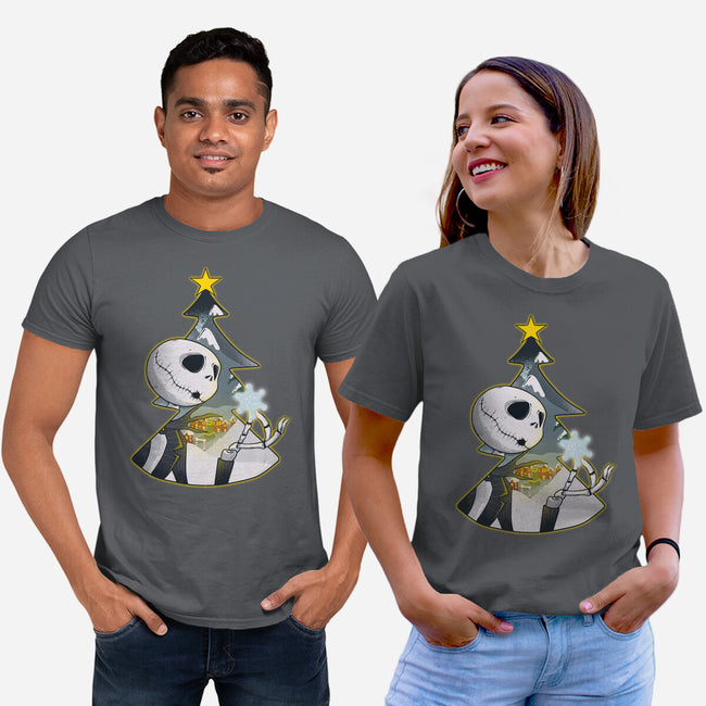 Nightmare Snowflake-Unisex-Basic-Tee-Claudia