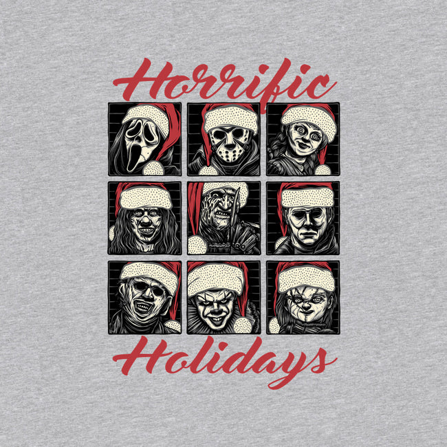 Horrific Holidays-Womens-Basic-Tee-momma_gorilla