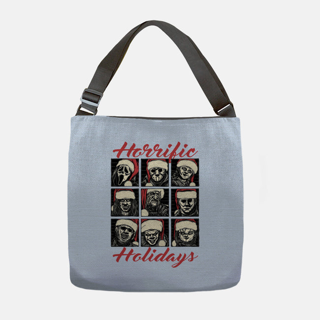 Horrific Holidays-None-Adjustable Tote-Bag-momma_gorilla