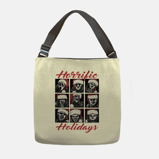 Horrific Holidays-None-Adjustable Tote-Bag-momma_gorilla