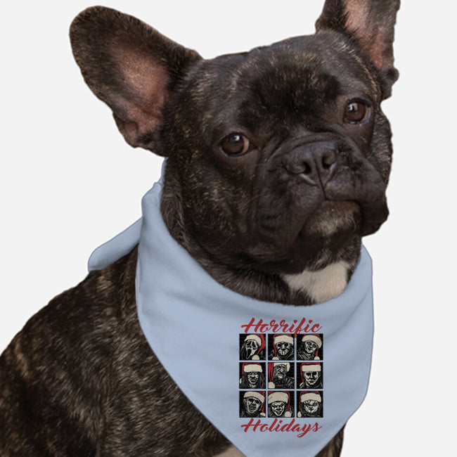 Horrific Holidays-Dog-Bandana-Pet Collar-momma_gorilla