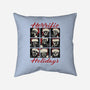 Horrific Holidays-None-Non-Removable Cover w Insert-Throw Pillow-momma_gorilla