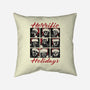 Horrific Holidays-None-Non-Removable Cover w Insert-Throw Pillow-momma_gorilla