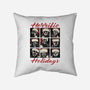 Horrific Holidays-None-Non-Removable Cover w Insert-Throw Pillow-momma_gorilla