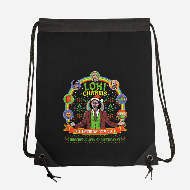 Loki Charms-None-Drawstring-Bag-rocketman_art