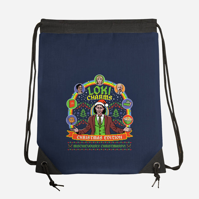 Loki Charms-None-Drawstring-Bag-rocketman_art