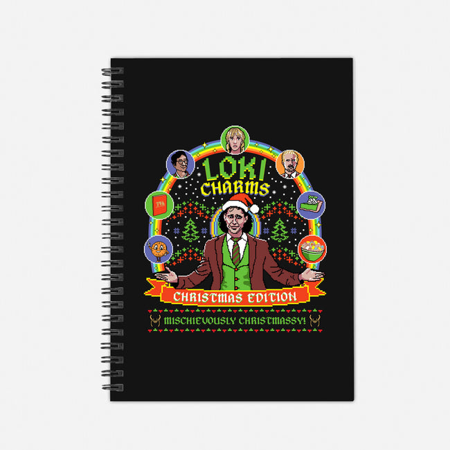 Loki Charms-None-Dot Grid-Notebook-rocketman_art