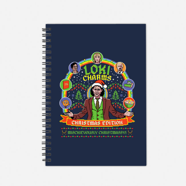 Loki Charms-None-Dot Grid-Notebook-rocketman_art