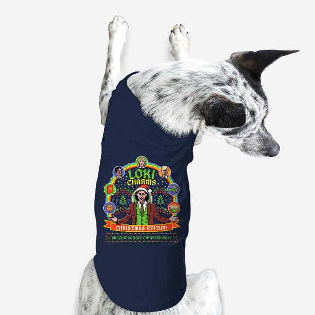 Loki Charms-Dog-Basic-Pet Tank-rocketman_art