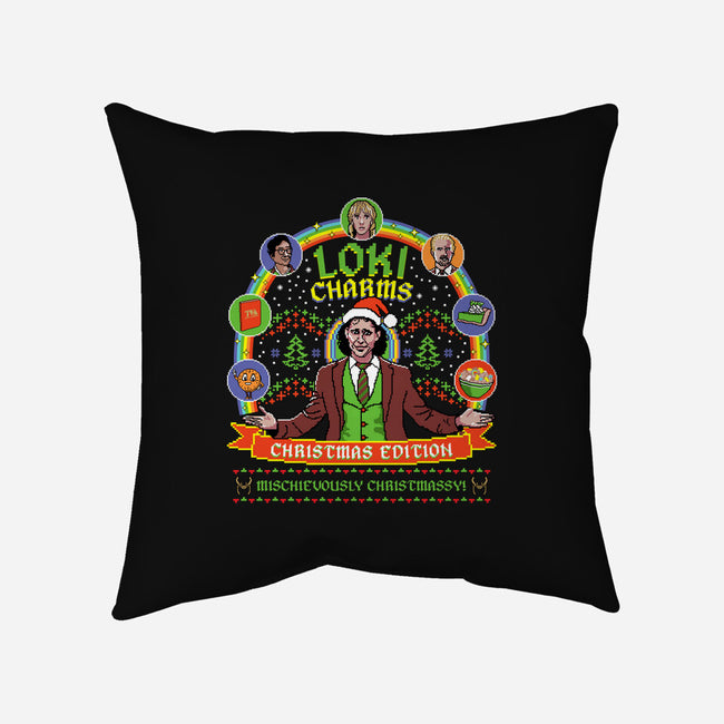 Loki Charms-None-Non-Removable Cover w Insert-Throw Pillow-rocketman_art