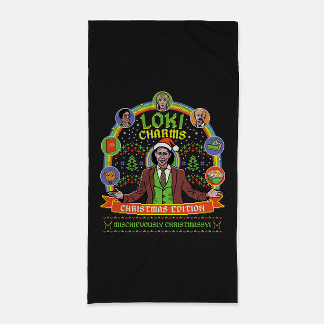 Loki Charms-None-Beach-Towel-rocketman_art