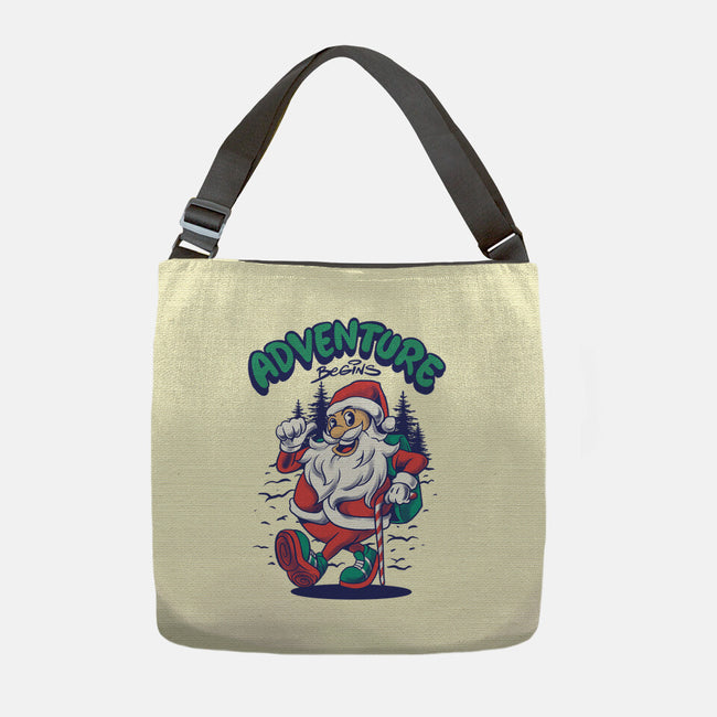 Adventure Begins-None-Adjustable Tote-Bag-spoilerinc