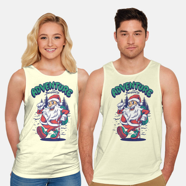 Adventure Begins-Unisex-Basic-Tank-spoilerinc