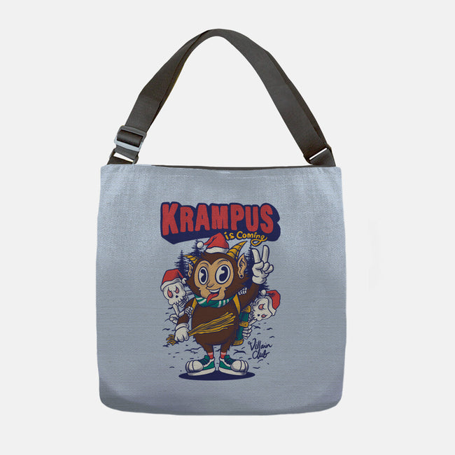 Krampus Is Coming-None-Adjustable Tote-Bag-spoilerinc