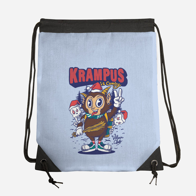 Krampus Is Coming-None-Drawstring-Bag-spoilerinc