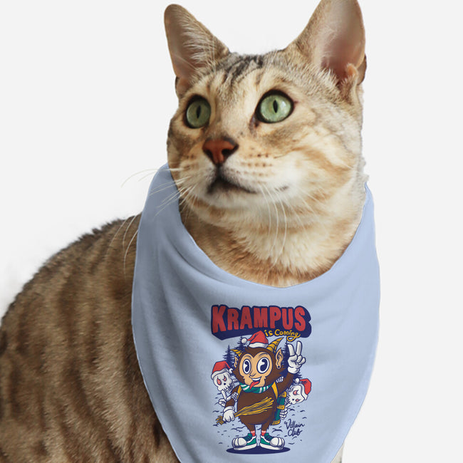 Krampus Is Coming-Cat-Bandana-Pet Collar-spoilerinc