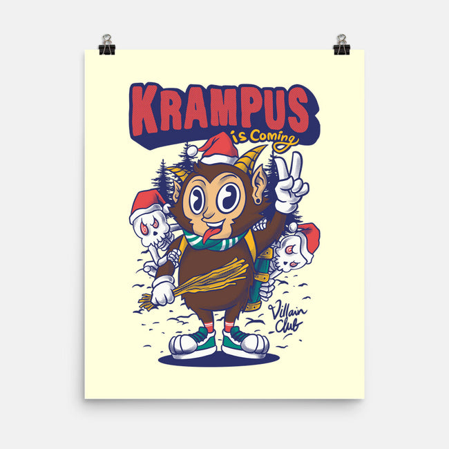 Krampus Is Coming-None-Matte-Poster-spoilerinc
